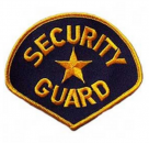 Stickabzeichen Security Guard